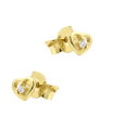 Heart Silver Stud Earring STS-7055